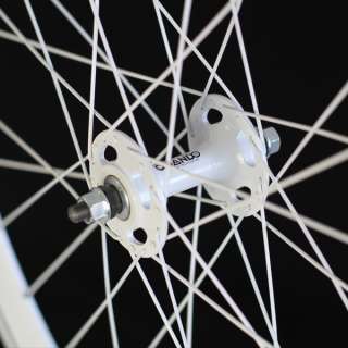   Freewheel Track Wheel Wheelset Deep V White+Tires 610696766755  