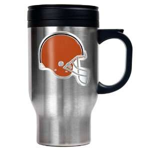 Cleveland Browns 16 oz. Stainless Steel NFL Team Logo Travel Mug 