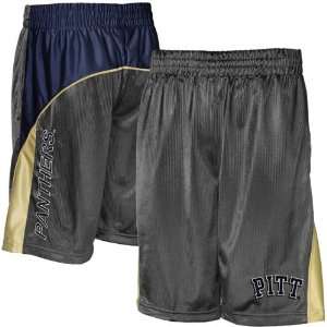  Pittsburgh Panthers Charcoal Patriot Workout Shorts (Small 