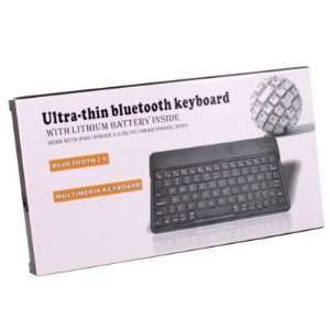  Slim Ultra thin Wireless Mini Bluetooth Keyboard for iPad 