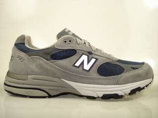 New Balance MR993GNV Grey Navy Suede Mens Running Made in USA (Widths 
