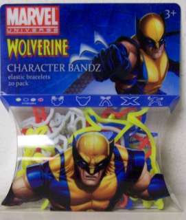 Marvel Wolverine Logo Silly Bandz  1 pack of 20  