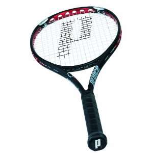  Prince O3 Mid Plus Tennis Racquet  Strung with Cover (Red 