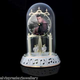 Elvis Presley Anniversary Dome Clock  