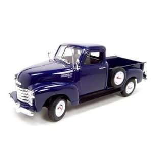  1953 Chevrolet Pickup 3100 Blue 1:18 Diecast Model: Toys 