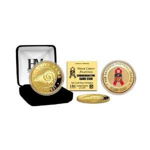  St. Louis Rams BCA 24KT Gold Game Coin: Sports & Outdoors