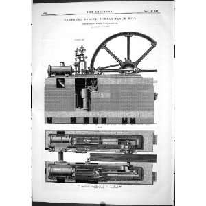  Compound Engine Bombay Flour Mill Yates Blackburn 