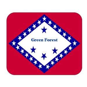  US State Flag   Green Forest, Arkansas (AR) Mouse Pad 