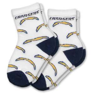  San Diego Chargers Infant Socks (2 pack) Sports 