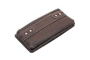 Womens brown leather wallet super nice top grain  