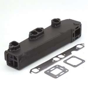 Replacement Manifold, Mercruiser V8 Manifold With End Riser, starboard 