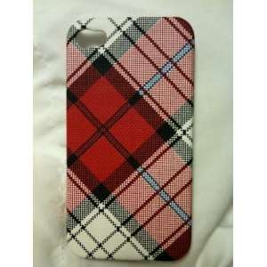  Plastic iPhone 4 Front & Back Case Cover Net PINK 