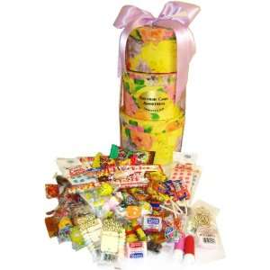 Spring Time Floral Tower of Nostalgic Candy
