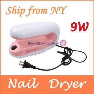 9W UV Gel Curing Lamp Light Nail Art Dryer Manicure Pro  