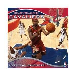  CLEVELAND CAVALIERS 2009 NBA Monthly 12 X 12 WALL 