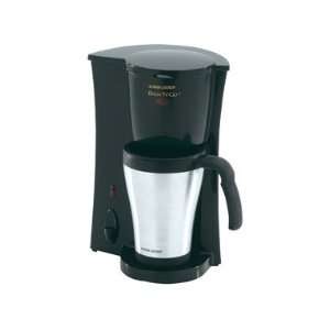  & Decker Coffeemaker 1 Cup Black & Stainless Steel Permanent Cone 
