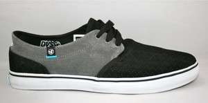 NEW Mens DVS Shoes RAGTOP   Black / Gray   9 US Skate  