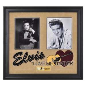  Elvis Presley Love Me Tender Framed Collage Sports 