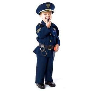  Deluxe Police Officer Costume: Toys & Games