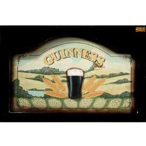  Guinness Pint In Wheat Field Wall Art Patio, Lawn 