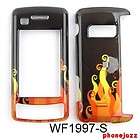 Swirly Flames Brown For LG enV Touch VX11000 Hard Case 
