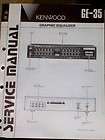 Kenwood GE 35 Graphic Equalizer Service/Parts Manual