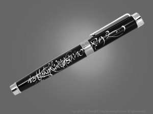 Acme Studios Rollerball Pen CALLIGRAPHIC by Annett Wurm Writing Tools