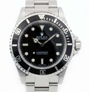   Black Dial Submariner 14060M Non Date Stainless Steel Automatic  