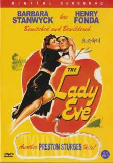 The Lady Eve (1941) Barbara Stanwyck DVD Sealed  