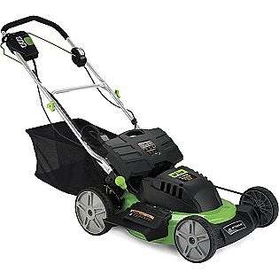 20 24 Volt Cordless Electric Self Propelled Lawn Mower  Steele Lawn 