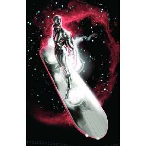  Silver Surfer: Cosmic Cloud Black T Shirt X Large: Toys 