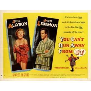  You Cant Run Away From It Poster Movie Half Sheet (22 x 