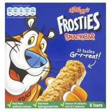 Kelloggs Frosties Cereal Bars 6 X 25G   Groceries   Tesco Groceries