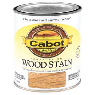Cabot Stain 144 8121 HP 1/2 Pint Golden Oak Interior Oil Wood Stain