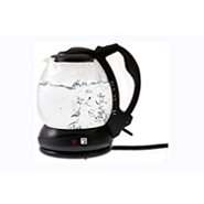 One All Glass Cordless Electric Kettle 