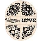 Hero Arts Mounted Rubber Stamp Set   Copperplate Numbers