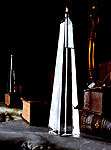 Firelight Glass Obelisk Oil Lamp Assorted Sizes  