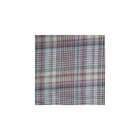 patch magic red lines and off white plaid bed skirt