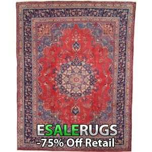  9 7 x 12 5 Mashad Hand Knotted Persian rug