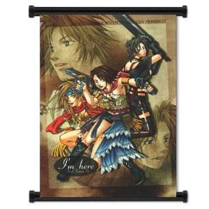 Final Fantasy X 2 Game Fabric Wall Scroll Poster (16x22 