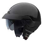 new scorpion exo100 half helmet gloss black medium expedited shipping