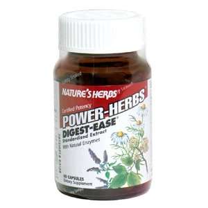 Natures Herbs Power Herbs Digest Ease Standardized Extract Capsules 
