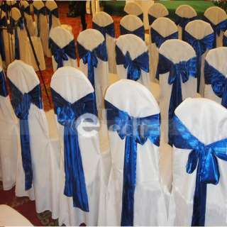 50PCS Spandex Lycra Chair Cover For Wedding Party White  