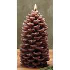   Pack of 4 Unique Pine Cone Shaped Evergreen Scented Candles   4.75