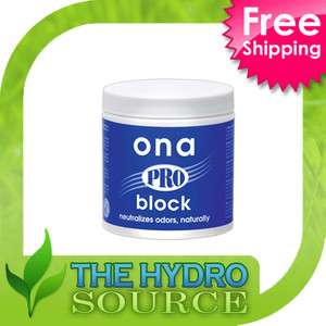 ONA Pro BLOCK 6 oz ounce   odor air neautralizer control fresh linen 