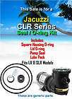 JACUZZI CLR , LR, SLR Series Pool Pump SEAL & O RING KIT