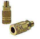MALE BRASS AIR QUICK COUPLER * 1/4 NPT FITTING