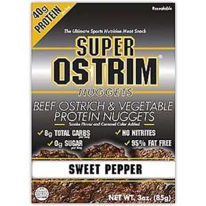  Ostrim High Protein Snacks Pepper 10 pack Health 