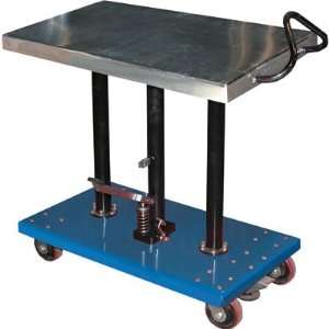 Vestil Manual Hydraulic Post Table   1000 lb Cap Model# HT 10 2036A