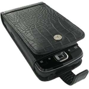  Leather Flip Case (Crocodile Pattern) for HP IPAQ 211 